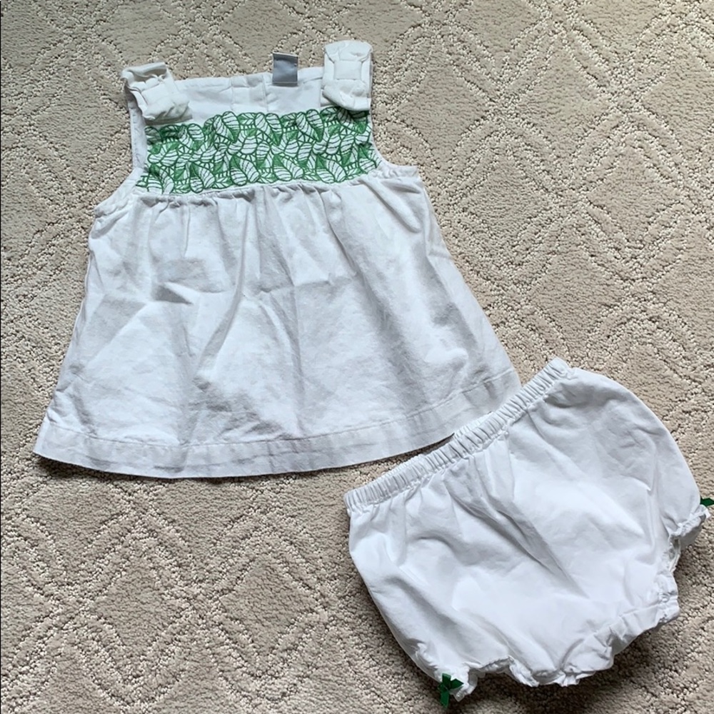 Janie and Jack baby infant 2 piece outfit